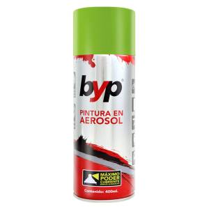 Pintura en aerosol 400ml verde ecologico AVE BYP