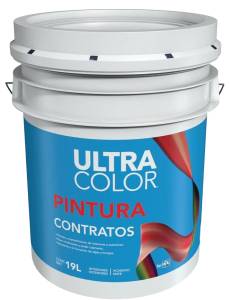 Pintura Vinil Alto Desempeño Gris 19.0L Ultracolor