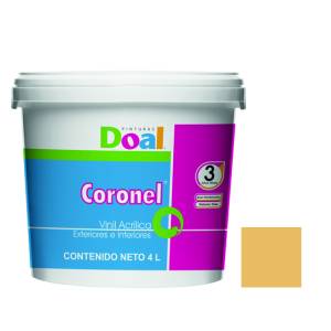 Pintura vinil coronel amarillo napolitano 4.0 lt Doal