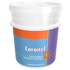 Pintura vinil coronel blanco 18.0 lt Doal