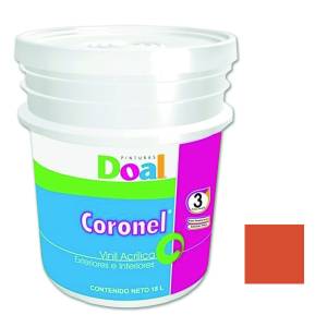 [101004212] Pintura vinil coronel mandarina 18.0 lt Doal
