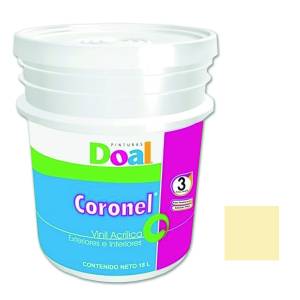 Pintura vinil coronel trigo 18.0 lt Doal