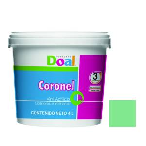 [101002705] Pintura vinil coronel verde mar 4.0 lt Doal