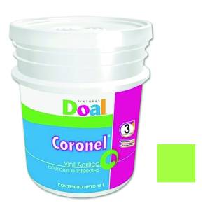 Pintura vinil coronel verde natural 18.0 lt Doal