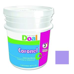 [101005012] Pintura vinil coronel violeta 18.0 lt Doal