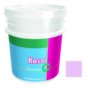 Pintura vinil kasa carmin 18.0 lt Doal