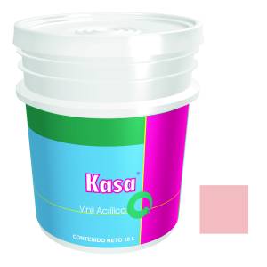 Pintura vinil kasa durazno 18.0 lt Doal