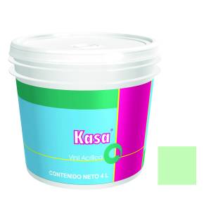 [100501605] Pintura Vinil Kasa Menta 4.0 Lt Doal