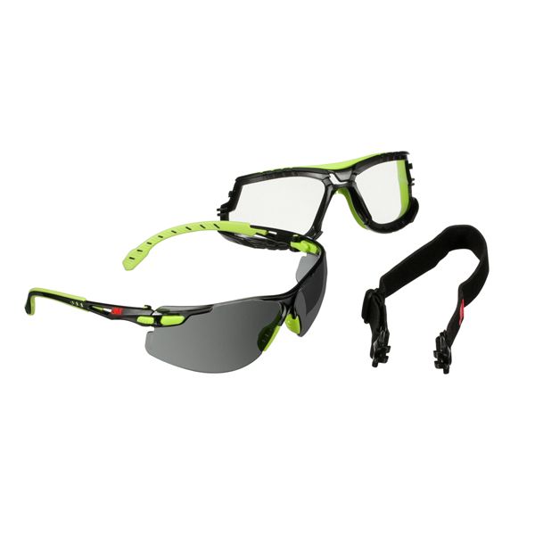 Solus 1000 Gafas de Seguridad con Mica Gris Anti-Empaño