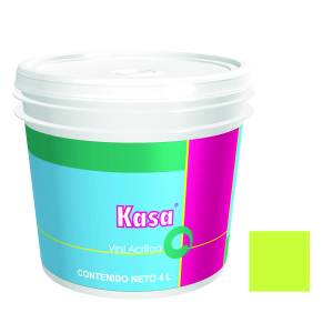 Pintura Vinil Kasa Verde Natural 4.0 Lt Doal