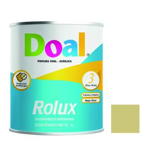 Pintura vinil rolux arena 1.0 lt Doal