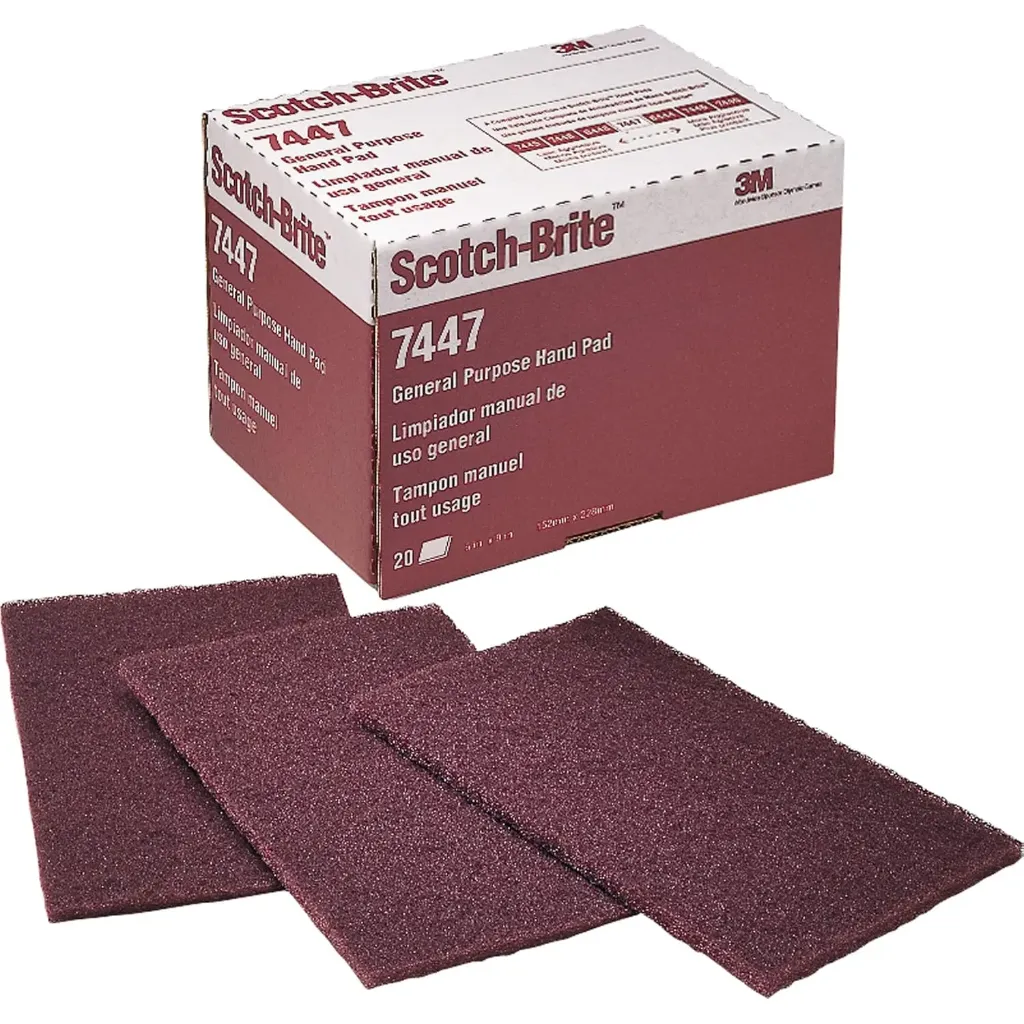 [MM-SB-7447P] Almohadilla Scotch Brite Uso General HP 7447 (Paquete de 20)