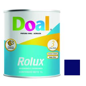 [101503704] Pintura vinil rolux azul intenso 1.0 lt Doal