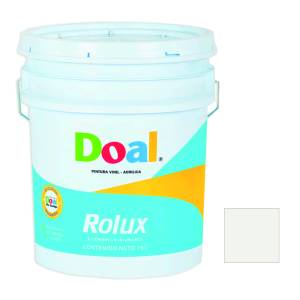 Pintura vinil rolux blanco ostion 19.0 lt Doal