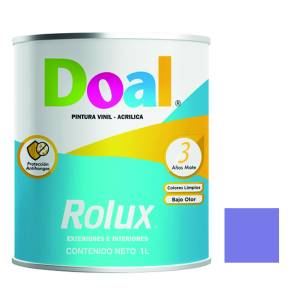 [101505104] Pintura vinil rolux lavanda 1.0 lt Doal