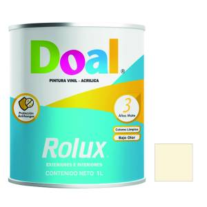 [7127ZN] Pintura vinil rolux marfil 1.0 lt Doal