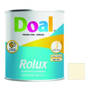 [101501605] Pintura vinil rolux marfil 4.0 lt Doal