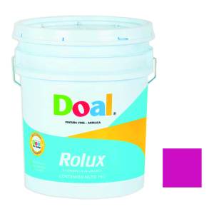 [195642ZN] Pintura vinil rolux rosa exotico 18.0 lt Doal
