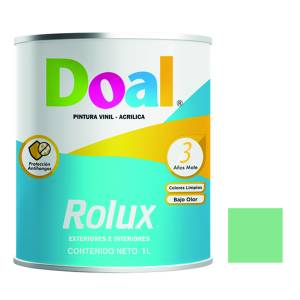 [101501504] Pintura Vinil Rolux Verde Mar 1.0 Lt Doal
