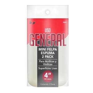 Repuesto Para Rodillo Mini 4" Esponja Con 2Pz Byp
