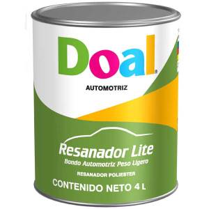 Resanador automotriz 4.0 lt Doal