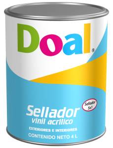 Sellador vinilico acrilico 4.0 lt Doal