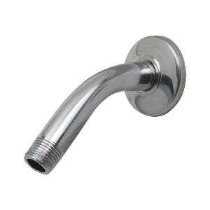 [45B] Brazo para regadera standard de acero inoxidable cromada 45B Rugo