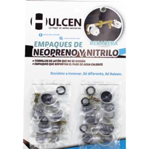 [288291ZN] Carton con 10 kits reparacion cartucho regadera agua caliente Hulcen