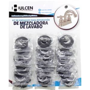[005E] Carton Con 30 Kits Reparacion Cartucho Lavabo Agua Fria Hulcen
