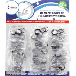 [001E] Carton Con 30 Kits Reparacion Cuello Ganso Fregadero Agua Fria Hulcen