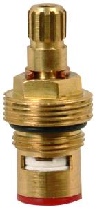 [14129ZN] Cartucho ceramico laton agua caliente entrada standard 1/4 de vuelta blister RB79E Rugo