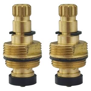 [C12LC2] Cartucho Compresion Laton Estria Standard Con 2Pz Vianti