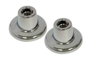 [CH98] Chapeton Para Llave Empotrar Universal Cromado Con 2Pz Ch98 Rugo