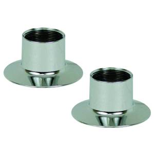 [RE15] Chapeton Para Llave Y Mezcladora Empotrar Cromado Con 2Pz Re15 Rugo