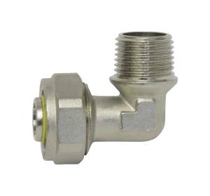 Codo Gas 90 Rosca Exterior 1/2" X 1/2" Cgem11 Coflex