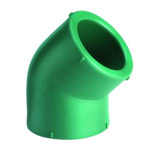 Codo ppr 45 020mm 1/2" Tuboplus