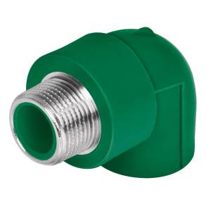 Codo Ppr 90 Rosca Exterior 032Mm 1" Iusaplus/Aquaplas