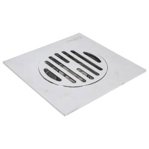 [195044ZN] Coladera cuadrada 6x6 metalica anticucarachas 46ar Rugo