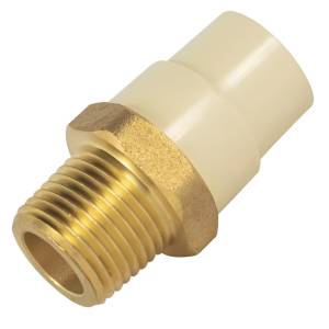 [204776 / 45104] Conector CPVC rosca exterior con inserto 013mm 1/2"