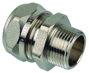 [616437] Conector Para Gas Rosca Exterior 3/8" X 1/2" Iusa