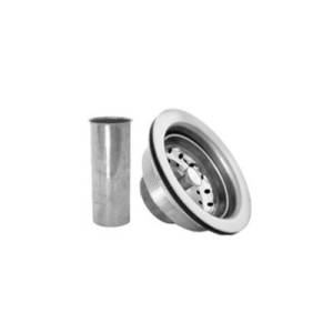 [4406_1] Contracanasta Para Fregadero De Acero Inoxidable Con Tubo De Acero Inoxidable 4406 Fleximatic