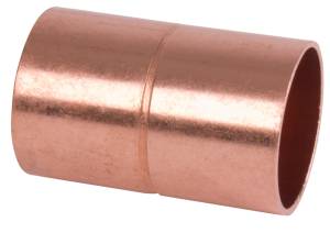 Cople cobre con tope 013mm 1/2" standard