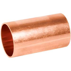Cople cobre sin tope 019mm 3/4" g