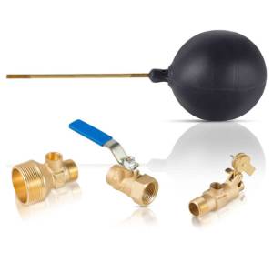 Juego De Accesorios Laton Para Tinaco Sin Filtro Iusa