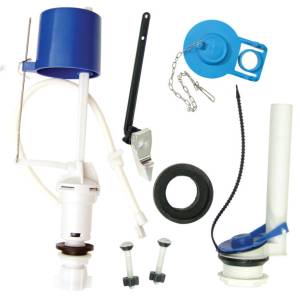 [14327ZN] Juego de herrajes para sanitario plasticos de 2" PSA001 Coflex