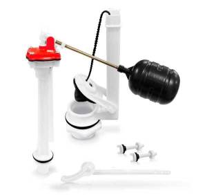 [9600 / 2724] Juego de herrajes para sanitario plasticos de 2" Segurimax 9600 Fama