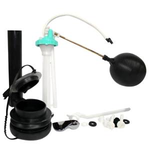 [207649ZN] Juego De Herrajes Para Sanitario Plasticos De 3" Jazmin Cato