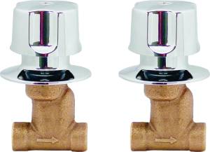 [30501] Juego Llaves Empotrar Soldable Bronce Tauro 30501 Fontanery