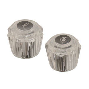 [5588ZN] Juego Manerales Grandes Acrilico Cristal Transparente Ri32 Rugo