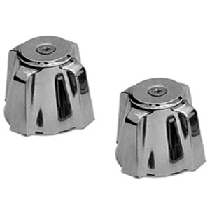 Juego manerales grandes metalico regio cromado RE05 Rugo